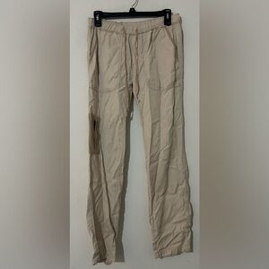 HeiHei by Anthropologie Women's Casual Tan Cargo Pants